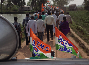 Rally at Sonarpur North.